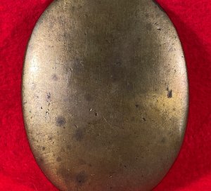 War of 1812 Militia Shoulder Belt Plate - Sackets Harbor - Published