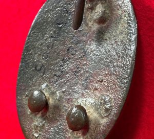 War of 1812 Militia Shoulder Belt Plate - Sackets Harbor - Published