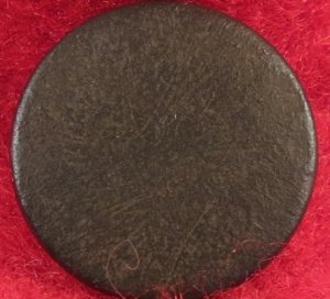 Flat Cuff Button - Eagle with Anchor in Shield Backmark