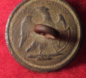 Flat Cuff Button - Eagle Back Mark