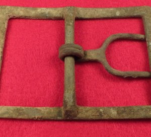 Confederate Frame Belt Buckle - "U" Tongue