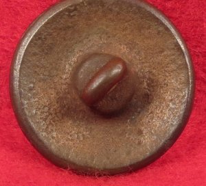 Confederate Infantry Coat Button - "Cast I" - Non-Excavated 