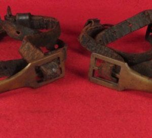 Pair of Spurs with Straps