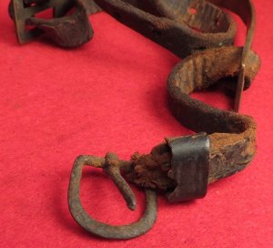 Pair of Spurs with Straps