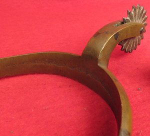 Pair of Spurs with Straps