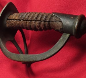 U.S. Model 1860 Cavalry Saber with Scabbard - Bleckmann