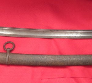 U.S. Model 1860 Cavalry Saber with Scabbard - Bleckmann