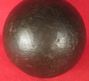 Confederate 12 Pounder Solid Shot Cannonball