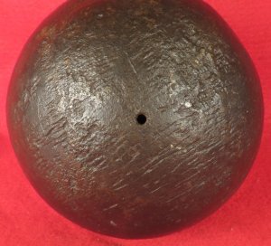 Confederate 12 Pounder Solid Shot Cannonball