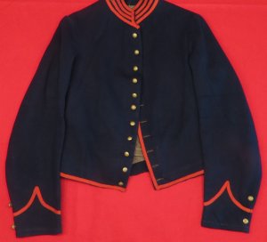 U.S. Regulation Civil War Light Artillery Shell Jacket 