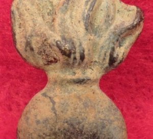 Cape Pin/Watch Fob - "Flaming Bomb" 