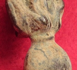 Cape Pin/Watch Fob - "Flaming Bomb" 