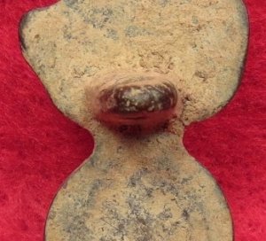 Cape Pin/Watch Fob - "Flaming Bomb" 