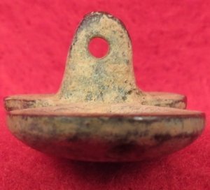 Cape Pin/Watch Fob - "Flaming Bomb" 