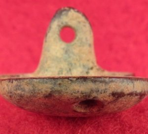 Cape Pin/Watch Fob - "Flaming Bomb" 