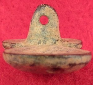 Cape Pin/Watch Fob - "Flaming Bomb" 