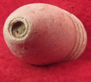 "Pulled" .58 Caliber Three Ring "US" Base Bullet