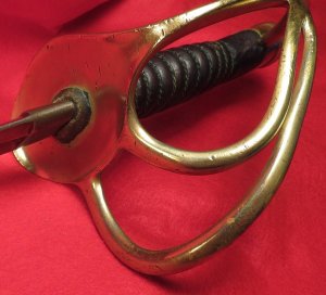  Mansfield & Lamb Cavalry Saber & Scabbard Dated 1864