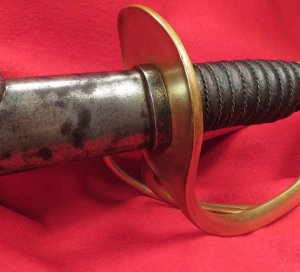  Mansfield & Lamb Cavalry Saber & Scabbard Dated 1864