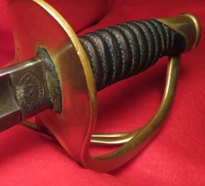  Mansfield & Lamb Cavalry Saber & Scabbard Dated 1864