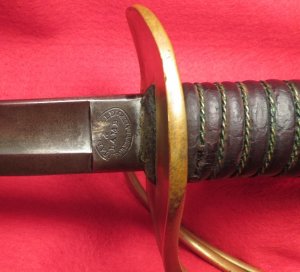  Mansfield & Lamb Cavalry Saber & Scabbard Dated 1864