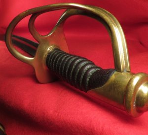  Mansfield & Lamb Cavalry Saber & Scabbard Dated 1864