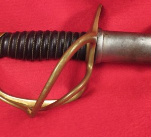 Providence Tool Company Cavalry Saber & Scabbard 