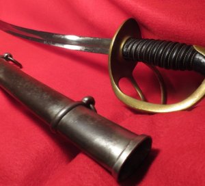 Providence Tool Company Cavalry Saber & Scabbard 