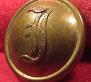 Confederate Script Infantry Button - William Bird Co. / London