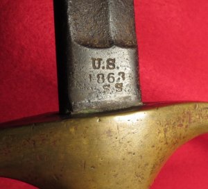 Model 1840 Musicians Sword Dated 1863 - C. Roby