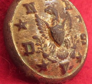 National Home Disabled Solders & Veterans Coat Button - Post War