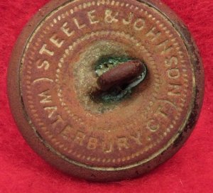 National Home Disabled Solders & Veterans Coat Button - Post War