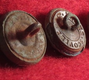 Five US General Service Eagle Cuff Buttons