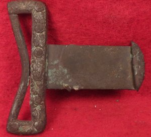 Belt Plate Loop and Tongue Bar for State Militia Buckle