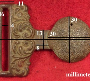 Militia Belt Buckle Tongue