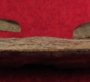 US Waist Belt Buckle - Rare "E. GAYLORD" Marked Small Size - Catlett Brother's Collection
