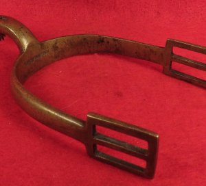 US Model 1859 Brass Spur Marked ''HORSTMANN"