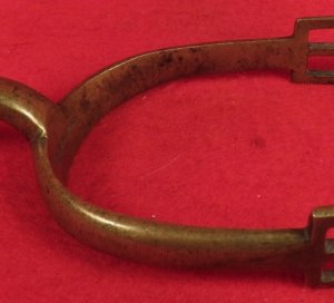 US Model 1859 Brass Spur Marked ''HORSTMANN"