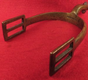 US Model 1859 Brass Spur Marked ''HORSTMANN"