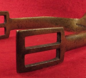 US Model 1859 Brass Spur Marked ''HORSTMANN"