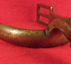 US Model 1859 Brass Spur Marked ''HORSTMANN"