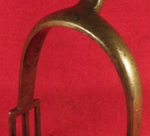 US Model 1859 Brass Spur Marked ''HORSTMANN"