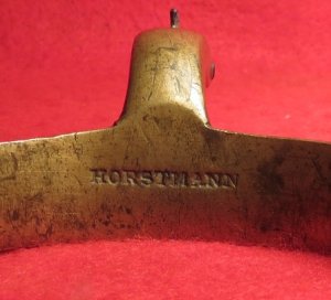 US Model 1859 Brass Spur Marked ''HORSTMANN"