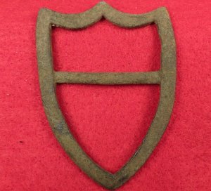Brass Saddle Shield