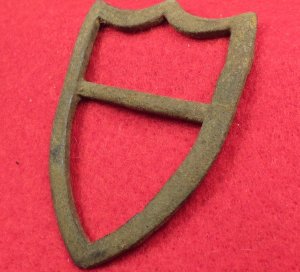 Brass Saddle Shield