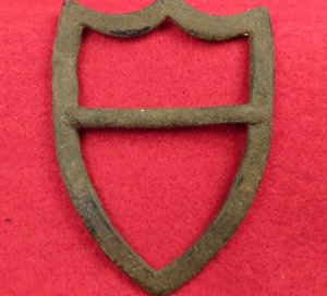 Brass Saddle Shield