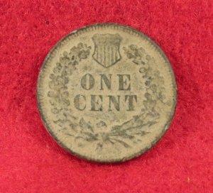 Indian Head Cent Dated 1898