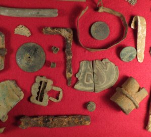 Excavated Camp and Home Site Relics