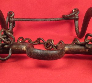 Model 1859 Cavalry Horse Curb Bit with "US" Bosses