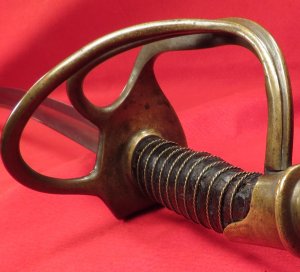 U.S. Model 1860 Cavalry Saber with Scabbard - Bleckmann